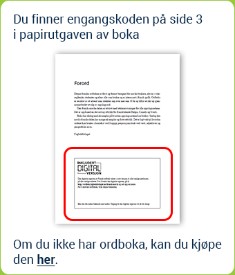 koden finner du på side 3 i ordboken